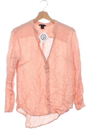 Bluzka damska H&M, Rozmiar XS, Kolor Popielaty róż, Cena 62,99 zł