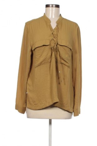 Дамска блуза H&M, Размер L, Цвят Зелен, Цена 19,99 лв.