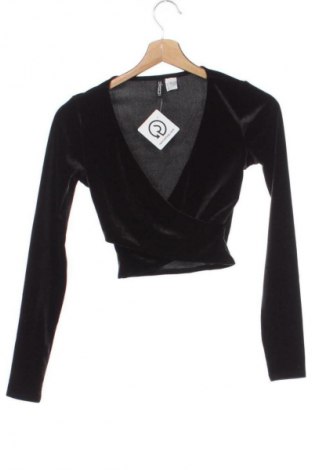 Bluză de femei H&M Divided, Mărime XS, Culoare Negru, Preț 61,99 Lei