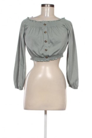 Damen Shirt H&M Divided, Größe S, Farbe Grün, Preis 2,99 €