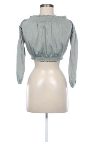 Дамска блуза H&M Divided, Размер S, Цвят Зелен, Цена 19,99 лв.