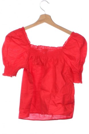 Bluzka damska H&M Divided, Rozmiar XS, Kolor Czerwony, Cena 62,99 zł