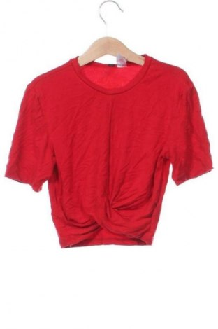 Γυναικεία μπλούζα H&M Divided, Μέγεθος XS, Χρώμα Κόκκινο, Τιμή 12,99 €