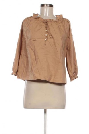 Bluzka damska La Camicia Bianca, Rozmiar M, Kolor Brązowy, Cena 62,99 zł