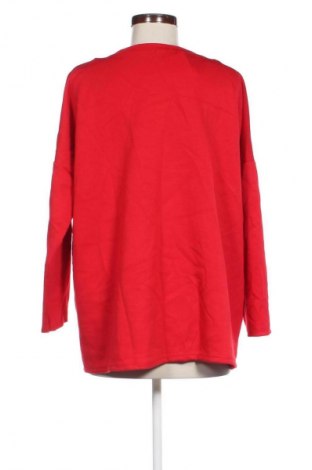 Дамска блуза Made In Italy, Размер 3XL, Цвят Червен, Цена 31,99 лв.