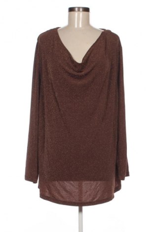 Дамска блуза Maxi Blue, Размер 3XL, Цвят Кафяв, Цена 19,99 лв.