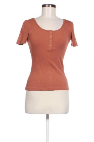 Bluzka damska Pieces, Rozmiar M, Kolor Brązowy, Cena 65,99 zł