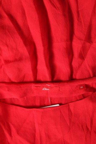 Γυναικεία μπλούζα S.Oliver, Μέγεθος XL, Χρώμα Κόκκινο, Τιμή 9,99 €