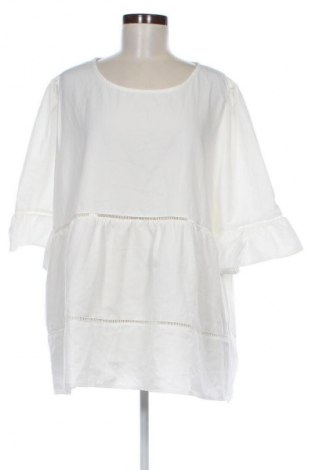 Дамска блуза SHEIN, Размер 4XL, Цвят Бял, Цена 19,99 лв.