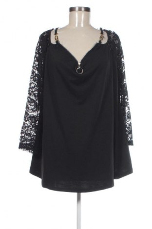 Damen Shirt SHEIN, Größe 5XL, Farbe Schwarz, Preis 11,99 €