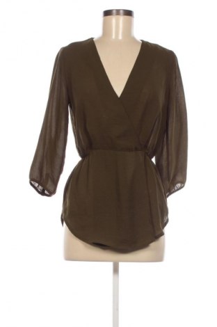 Bluzka damska Stradivarius, Rozmiar S, Kolor Zielony, Cena 62,99 zł