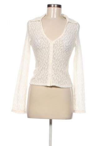 Damen Shirt Stradivarius, Größe S, Farbe Ecru, Preis 5,99 €
