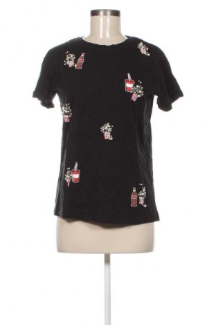 Damen Shirt Stradivarius, Größe M, Farbe Schwarz, Preis 13,99 €