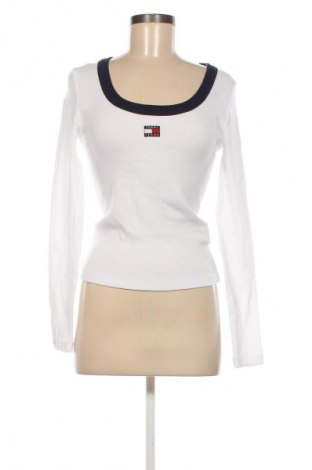 Γυναικεία μπλούζα Tommy Jeans, Μέγεθος M, Χρώμα Λευκό, Τιμή 43,99 €