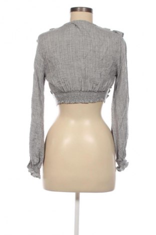 Дамска блуза Zara, Размер S, Цвят Сив, Цена 27,99 лв.
