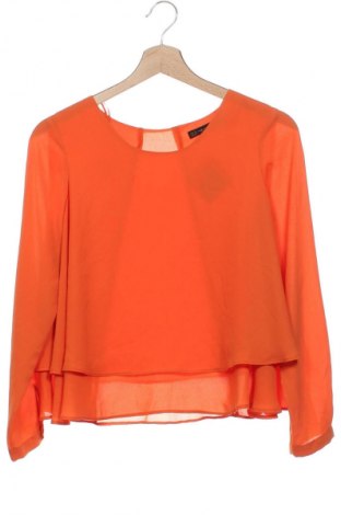Дамска блуза Zara, Размер XS, Цвят Оранжев, Цена 27,99 лв.