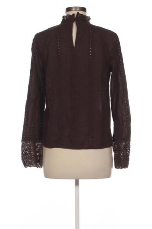 Дамска блуза Zara, Размер M, Цвят Кафяв, Цена 27,99 лв.