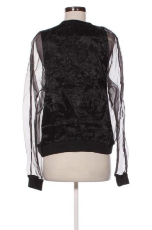 Дамска блуза Zara, Размер M, Цвят Черен, Цена 27,99 лв.