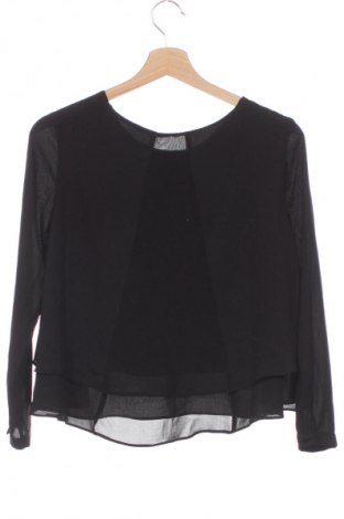 Дамска блуза Zara, Размер XS, Цвят Черен, Цена 27,99 лв.