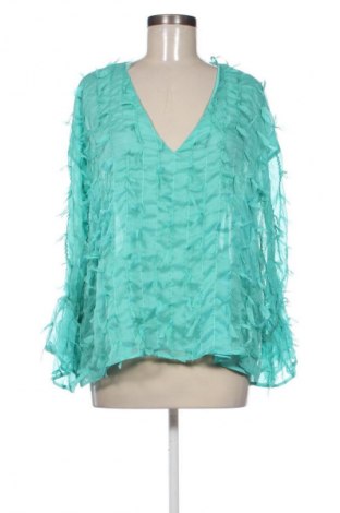 Bluză de femei Zara, Mărime XL, Culoare Verde, Preț 88,99 Lei