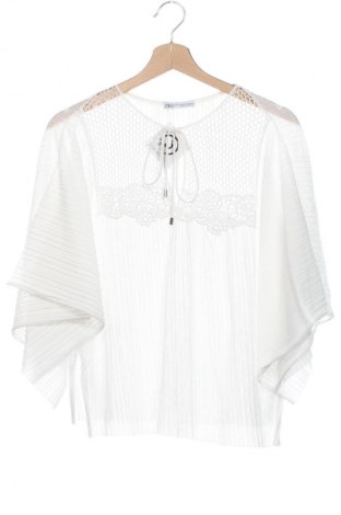 Γυναικεία μπλούζα Zara, Μέγεθος XS, Χρώμα Λευκό, Τιμή 12,99 €
