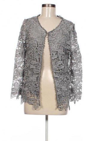 Damen Strickjacke Anna Justper, Größe M, Farbe Grau, Preis € 20,99