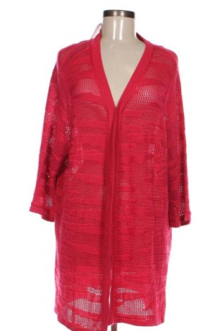 Damen Strickjacke Collection, Größe 4XL, Farbe Rot, Preis € 20,99