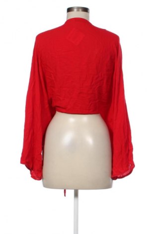 Cardigan de damă Stradivarius, Mărime L, Culoare Roșu, Preț 39,99 Lei