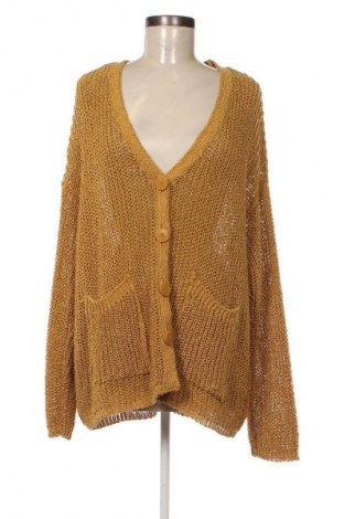 Damen Strickjacke Zara, Größe XXL, Farbe Gelb, Preis € 8,99
