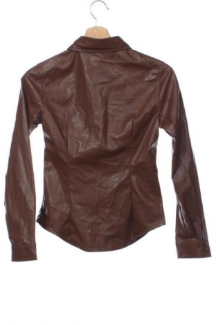 Damenbluse Bershka, Größe XS, Farbe Braun, Preis € 17,99