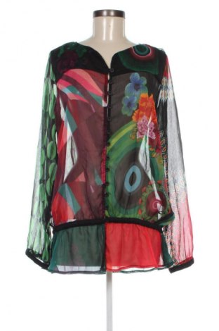Дамска риза Desigual, Размер XXL, Цвят Многоцветен, Цена 55,99 лв.