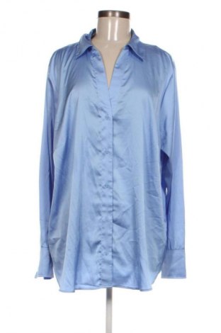 Γυναικείο πουκάμισο H&M, Μέγεθος XL, Χρώμα Μπλέ, Τιμή 15,99 €