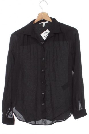 Cămașă de femei H&M, Mărime XS, Culoare Negru, Preț 81,99 Lei