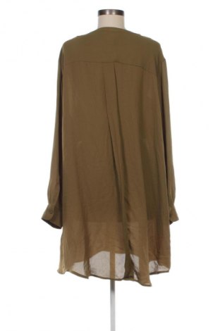 Дамска риза H&M, Размер 3XL, Цвят Зелен, Цена 25,99 лв.