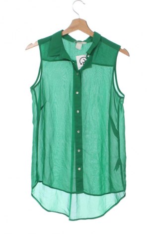 Damenbluse H&M, Größe XS, Farbe Grün, Preis 17,99 €