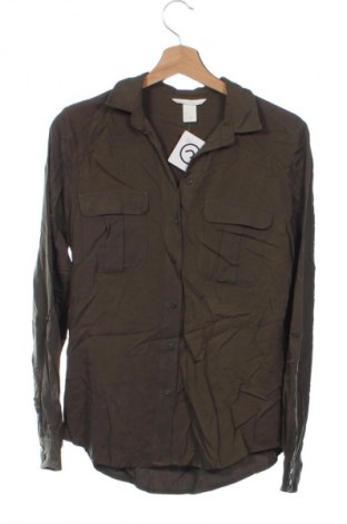Damska koszula H&M, Rozmiar XS, Kolor Zielony, Cena 81,99 zł