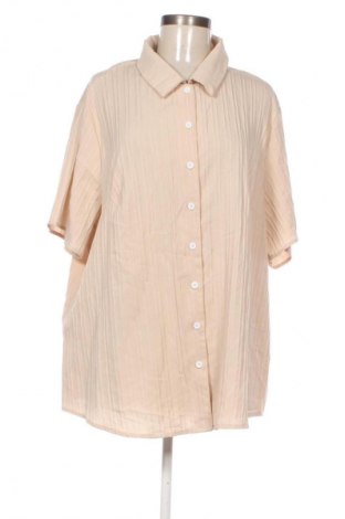 Dámska košeľa  SHEIN, Veľkosť 3XL, Farba Béžová, Cena  14,95 €