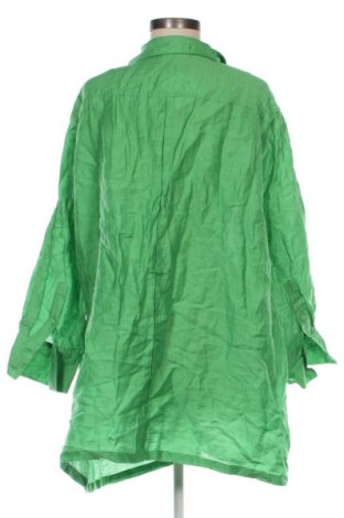 Γυναικείο πουκάμισο Selection By Ulla Popken, Μέγεθος XXL, Χρώμα Πράσινο, Τιμή 26,99 €