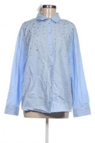 Damenbluse Zara, Größe L, Farbe Blau, Preis 18,99 €