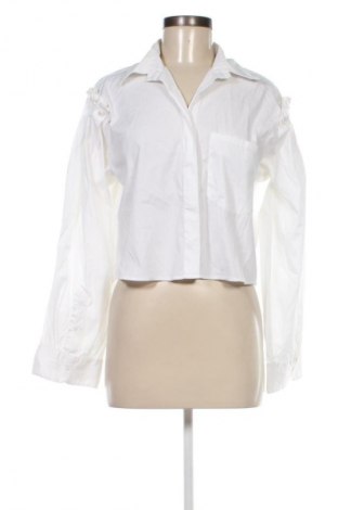 Дамска риза Zara, Размер S, Цвят Бял, Цена 25,03 лв.