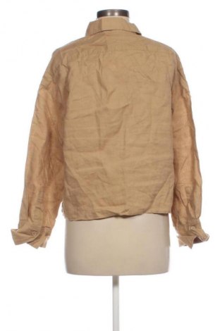 Cămașă de femei Zara, Mărime M, Culoare Bej, Preț 88,99 Lei