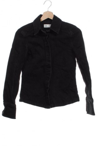 Дамска риза Zara, Размер XS, Цвят Черен, Цена 27,99 лв.