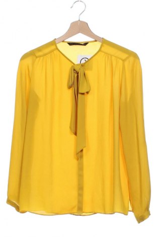 Дамска риза Zara, Размер XS, Цвят Жълт, Цена 11,99 лв.
