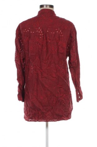 Дамска риза Zara, Размер M, Цвят Червен, Цена 27,99 лв.