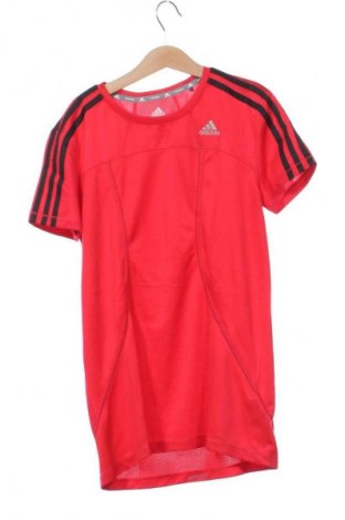 Damen T-Shirt Adidas, Größe XS, Farbe Rot, Preis 17,99 €