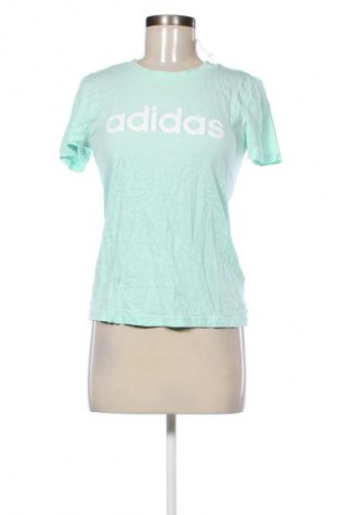 Дамска тениска Adidas, Размер S, Цвят Зелен, Цена 27,99 лв.