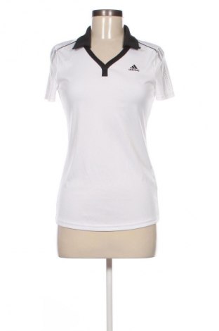 Γυναικείο t-shirt Adidas, Μέγεθος M, Χρώμα Λευκό, Τιμή 17,99 €