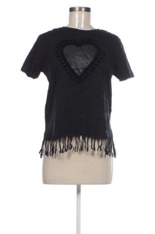 Damen T-Shirt Desigual, Größe M, Farbe Schwarz, Preis € 18,99