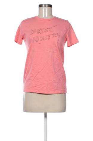 Tricou de femei Diesel, Mărime M, Culoare Roz, Preț 221,99 Lei