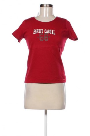 Дамска тениска Esprit, Размер M, Цвят Червен, Цена 18,99 лв.
